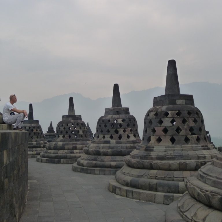 Steingebilde Brodobudur - Indonesien