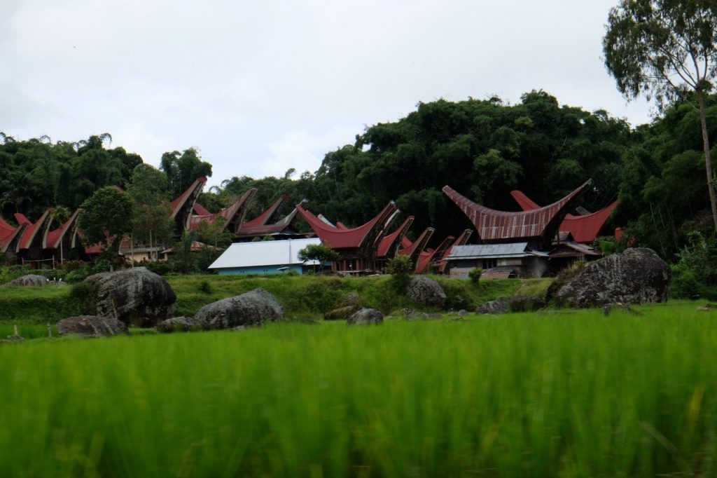 Indonesien - Toraja Dorf bei Rantepao