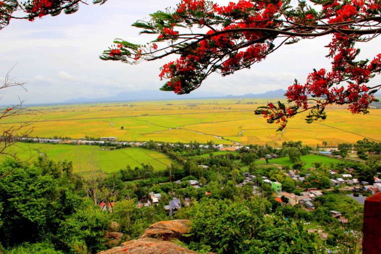 Chau Doc Aussicht vom Sam Mauntain