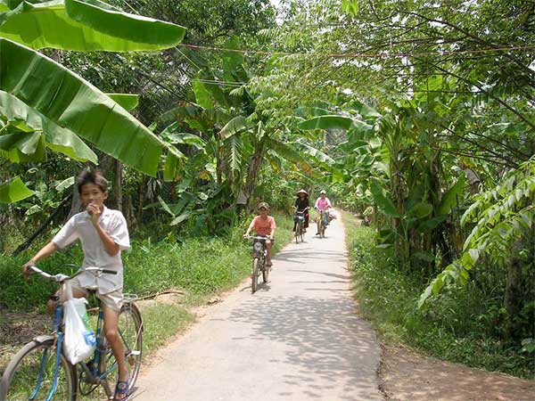 Cu Chi Fahrradweg