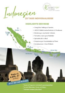 Schaufensterausgang Individualreise Indonesien