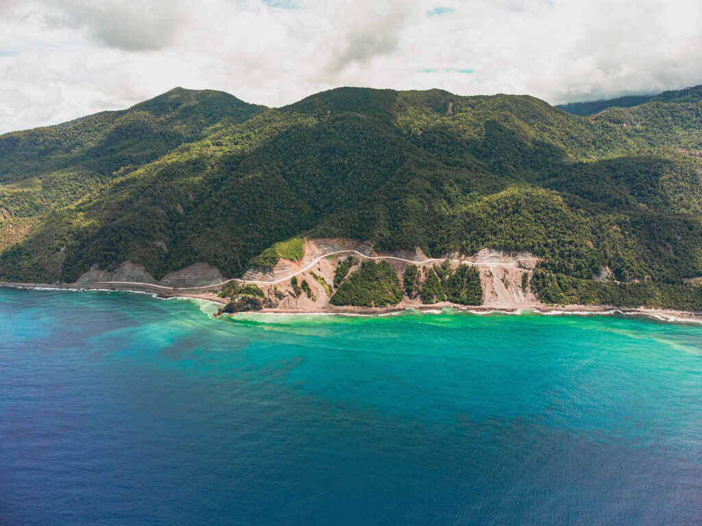 Mount Hamiguitan Gebirge und Meer