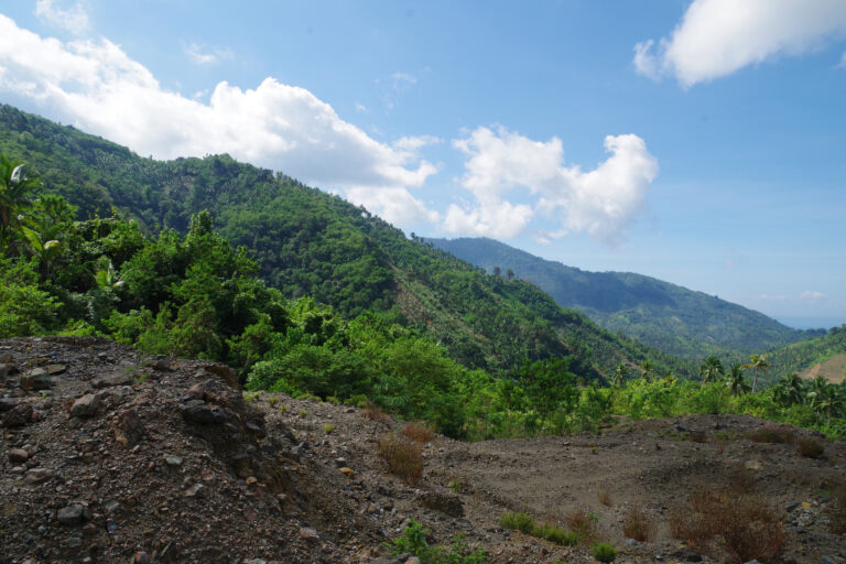 Mount Hamiguitan Gebirge und Meer