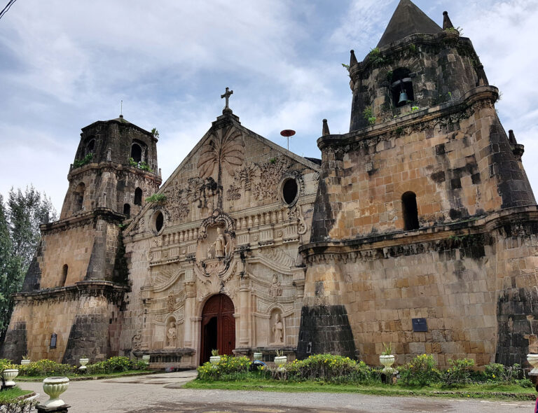 Barock Kirchen der Philippinen Santo Tomas Miagao