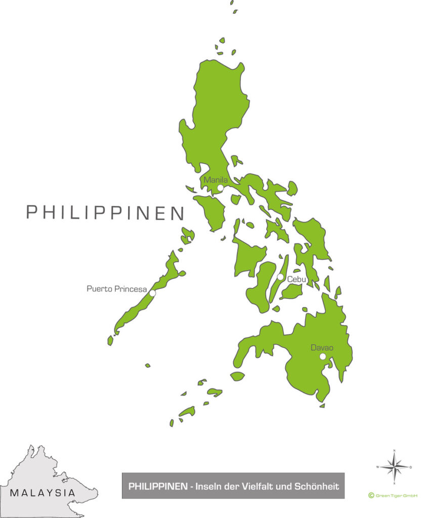 Philippinen Karte