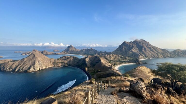 Komodo Nationalpark Aussicht