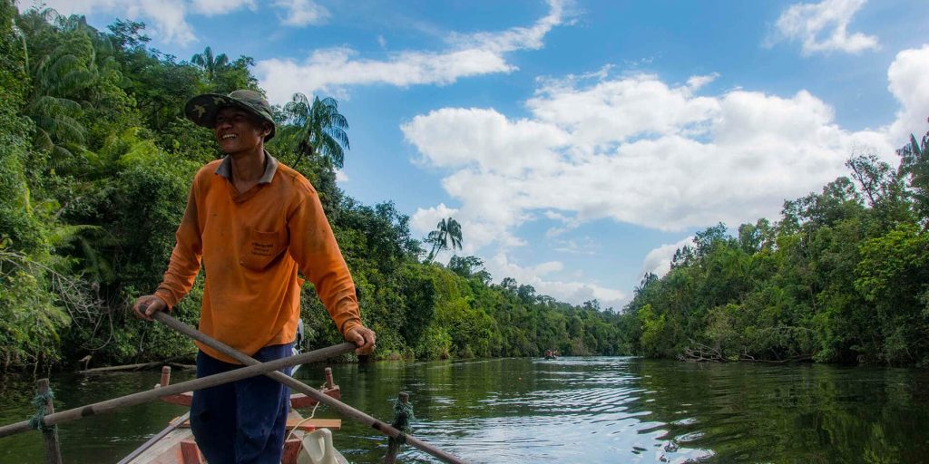 Boat to Cardamom Tented Camps