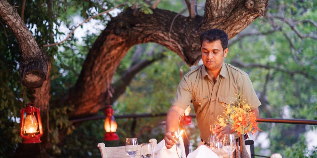 Sri Lanka Flameback Ecolodge Dinner