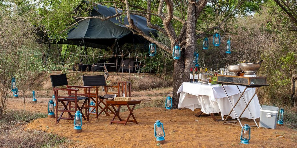 Sri Lanka Leopard Trails Wilpattu Dusk Bar and Dining